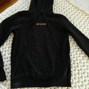 Aime Leon Dore Black Kanga Logo Hoodie
